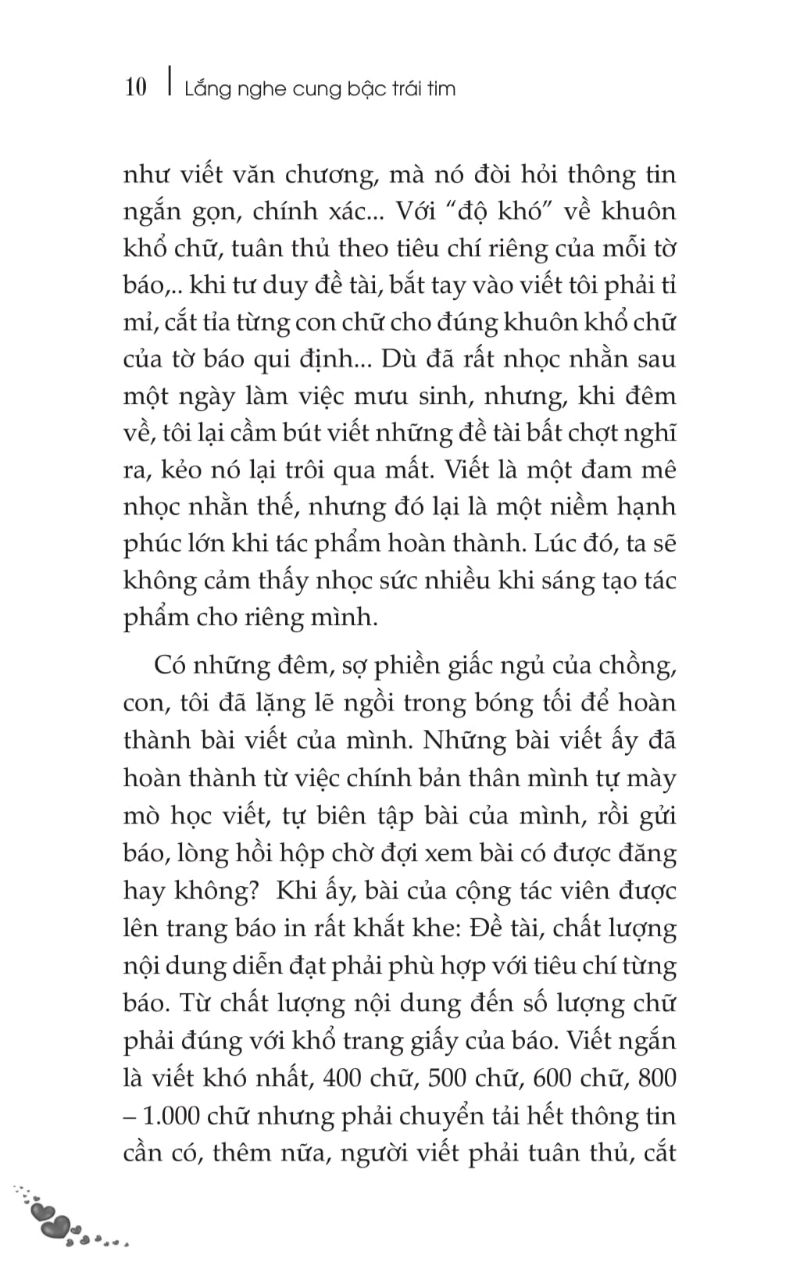 Lắng nghe cung bậc trái tim (130x205mm) Tản văn 15052019-010